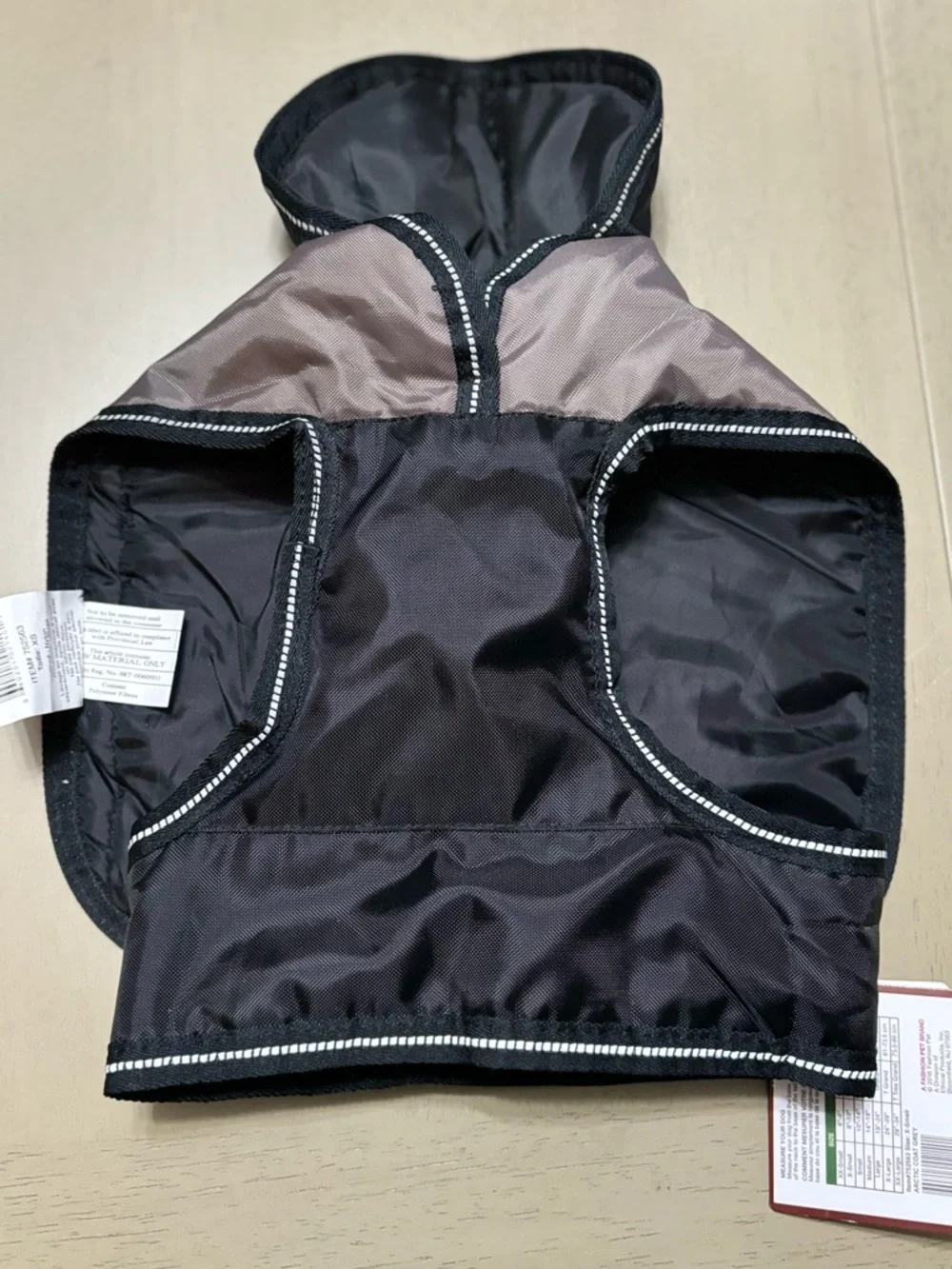 Fashion Pet Outdoor Dog Coat Artic Grey XS Park Rain Coat Warm Soft Comfortable
